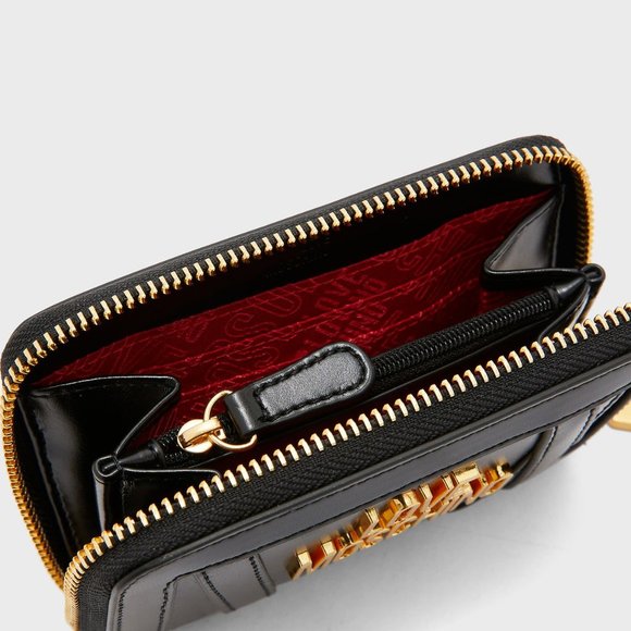 LOVE MOSCHINO - Logo Detail Zip Closure Purse - Picture 3 of 4